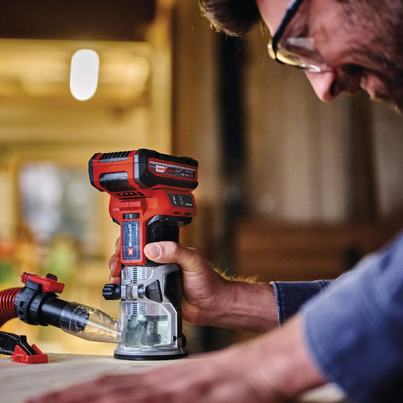 Einhell TP-ET 18 Li BL - Solo PXC 18V Professional Brushless Palm/Trim Router (Body) 4350412