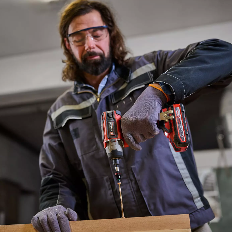 Einhell TP-CI 18/220 Li BL - Solo PXC 18V 220NM Professional Brushless Impact Driver Kit (2x 5.2Ah & Charger in a Case) 4510085