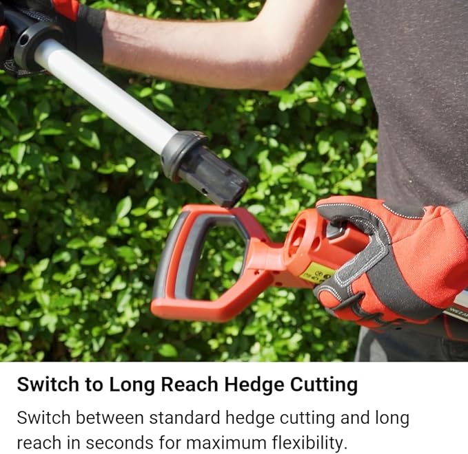 Cobra 24V 2Ah Li-ion 50cm Pole Hedge Trimmer Kit HT50LRH24V (With Battery and Charger)