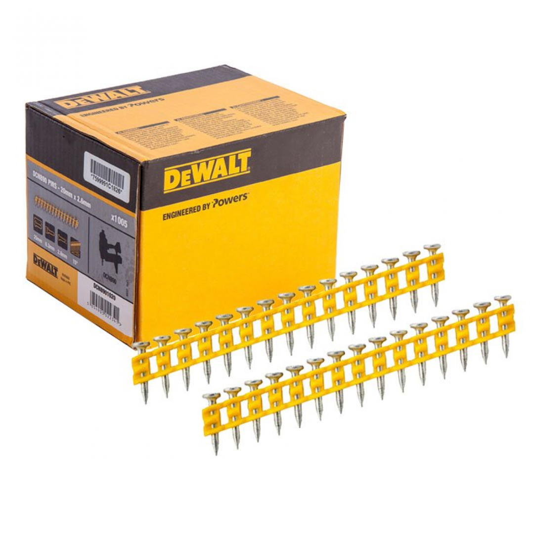Dewalt DCN8901030 Dewalt Std Pins 30mm X 2.6mm BOX 1005