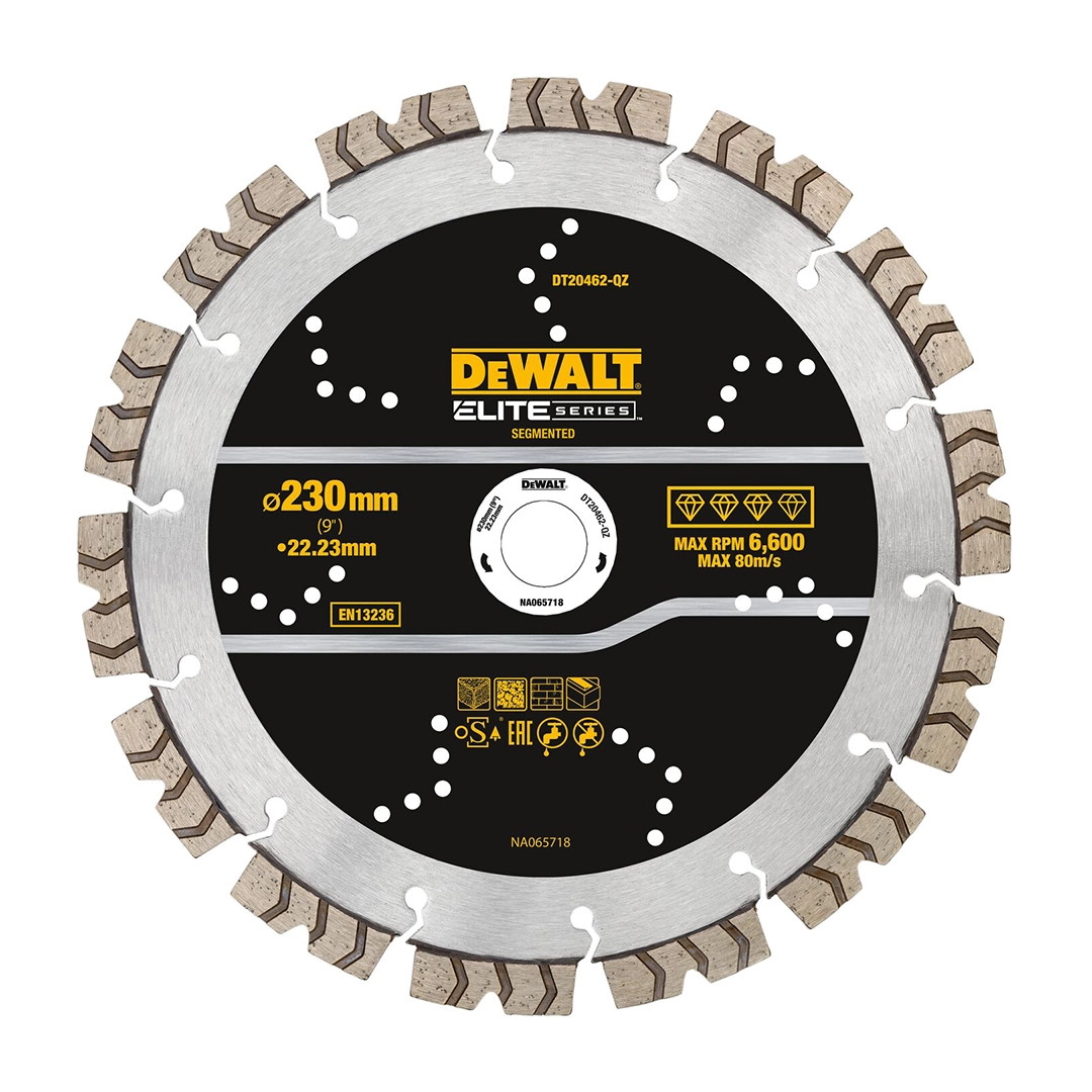 Dewalt Elite 230mm Segmented Diamond Blade DT20462-QZ