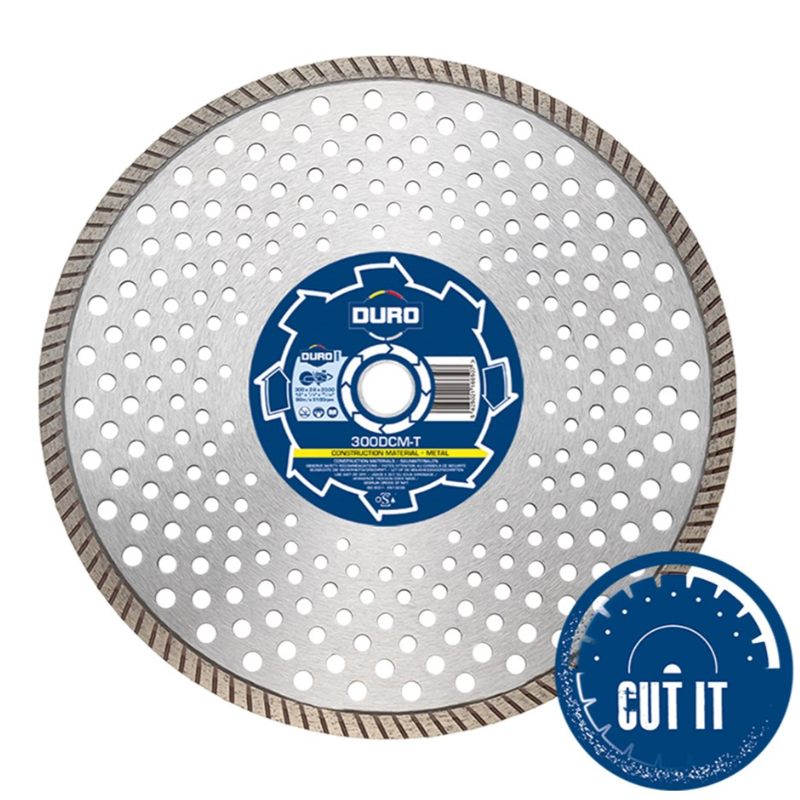 DURO 115DCM-T 115mm St'd Construction Materials + Steel