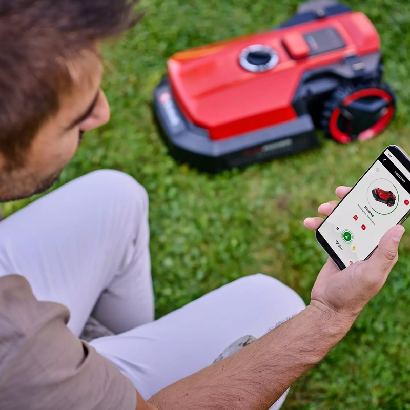 Einhell 18V Robotic Lawn Mower 18cm Cutting Width (2.5Ah Battery & Charger) 3413935