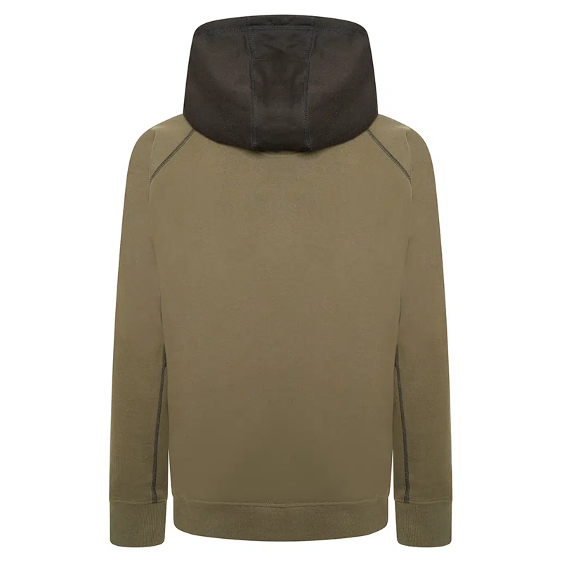 JCB Horton Hoodie Black/Olive (Sizes Small-3XL)