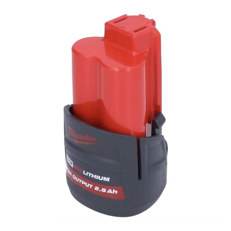 Milwaukee M12HB2.5 12V 2.5AH Li-ion Redlithium High Output Battery