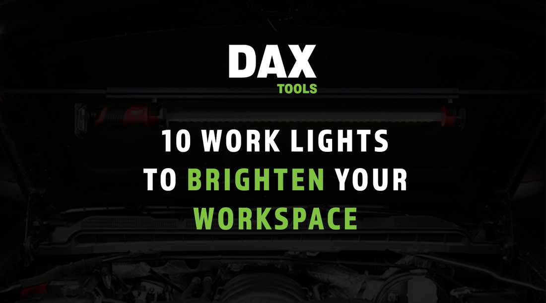 10 Work Lights to Brighten Your Workspace