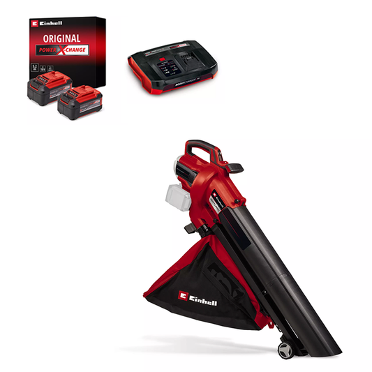 Einhell VENTURRO 36/240 PXC 36V Cordless Professional Brushless Leaf Blower/VAC Kit 3433640