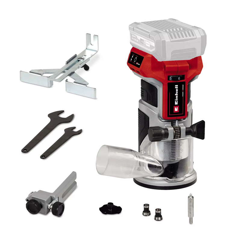 Einhell TP-ET 18 Li BL - Solo PXC 18V Professional Brushless Palm/Trim Router (Body) 4350412