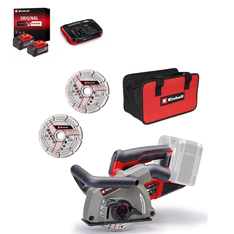 Einhell TP-MA 36/30 Li BL - Solo PXC 36V Professional Brushless Wall Chaser Kit 4350800