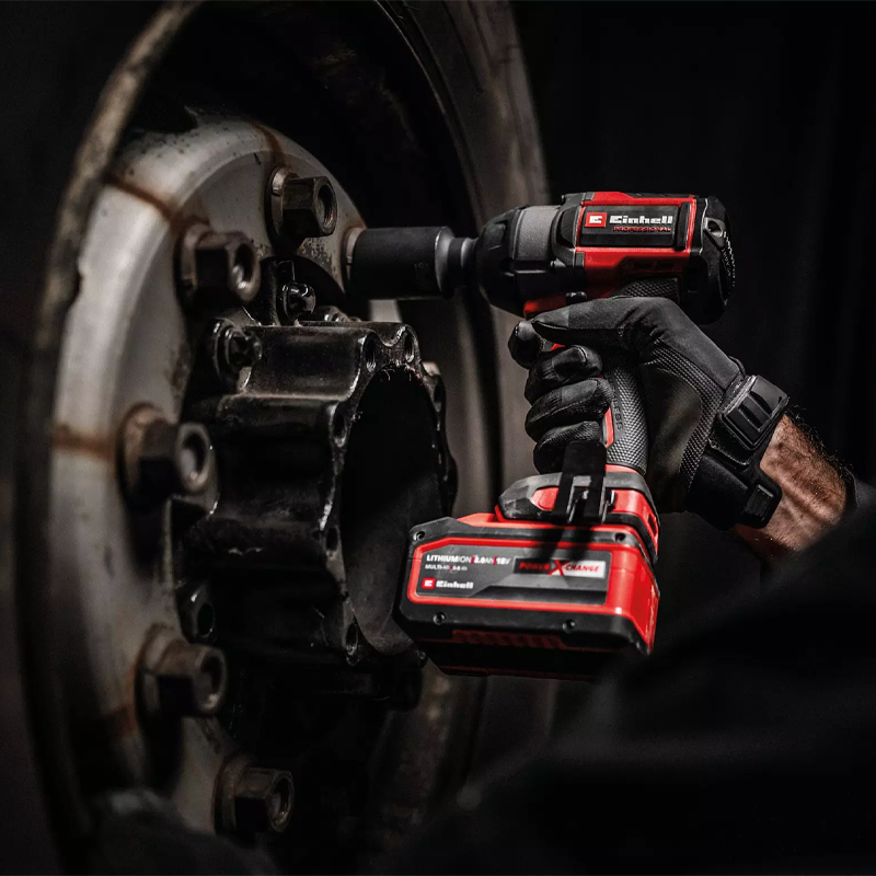 Einhell TP-CW 18/750-C Li BL - Solo PXC 18V 750NM Professional Brushless 3 SPEED Compact Impact Wrench (Body) 4510065