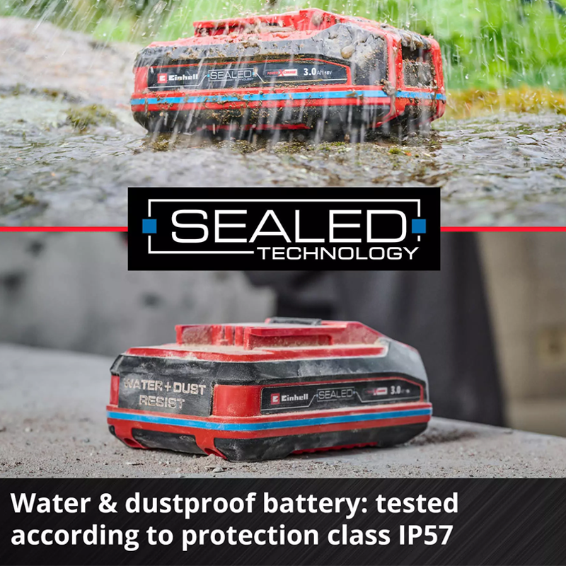 Einhell PXC 18V 40AH Plus Water and Dust Proof Slimline Battery 4511627