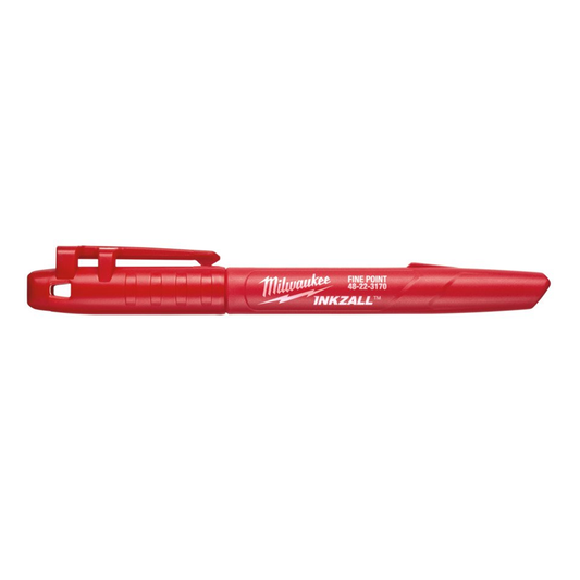 Milwaukee Inkzall Fine Tip Red Marker 48223170