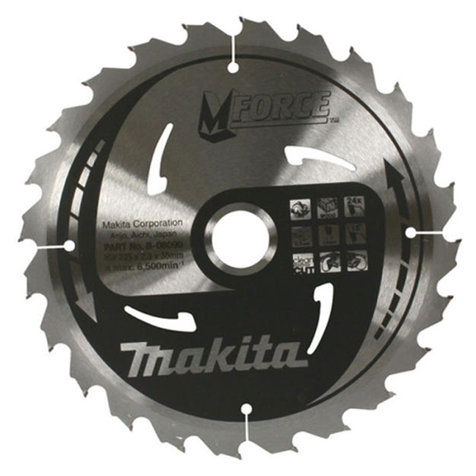 MAKITA SPECIALIZED PLUNGE CUT 165MM X 20MM X 28T PLUNGE SAW BLADE B-09282