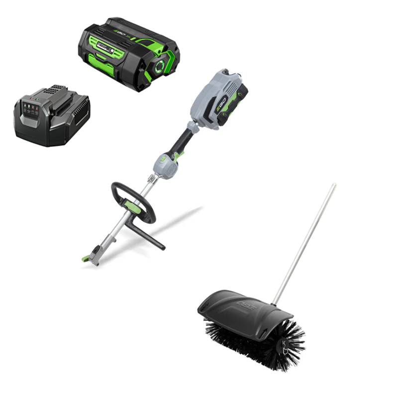 EGO Bristle Brush Attachment BBA2100 + 56V Powerhead PH1420E Kit