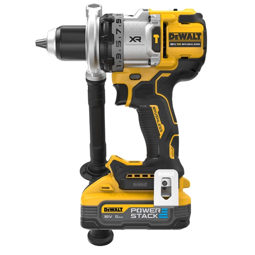 DeWALT DCD1007H2T XR Brushless Combi Drill, 2x 5.0Ah