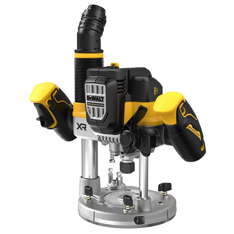 DEWALT DCW620NT 18V XR Brushless 12mm 1/2″ Plunge Router Body