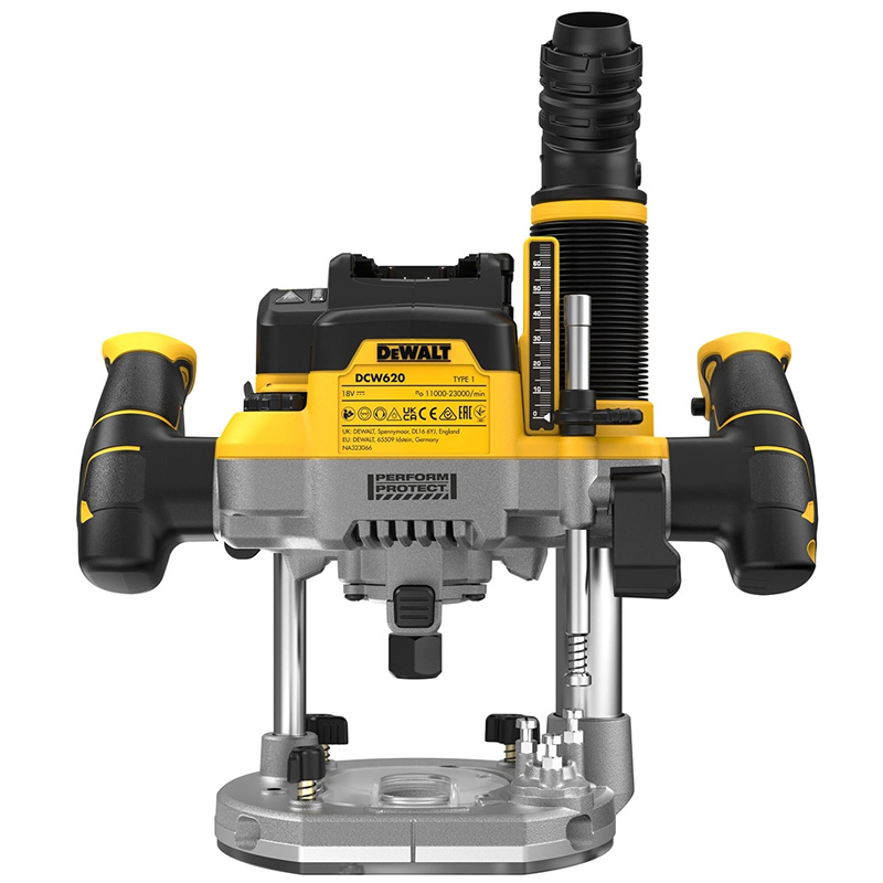 DEWALT DCW620NT 18V XR Brushless 12mm 1/2″ Plunge Router Body