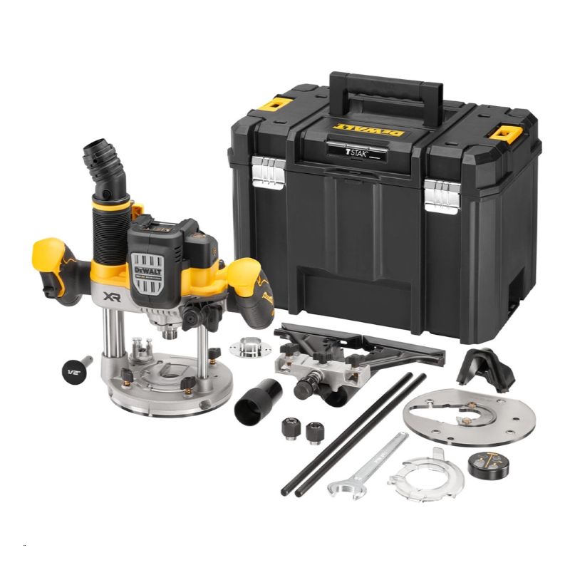 DEWALT DCW620NT 18V XR Brushless 12mm 1/2″ Plunge Router Body