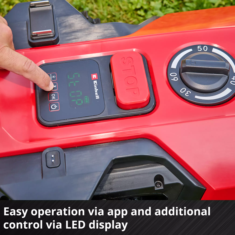 Einhell 18V Robotic Lawn Mower 18cm Cutting Width (2.5Ah Battery & Charger) 3413935