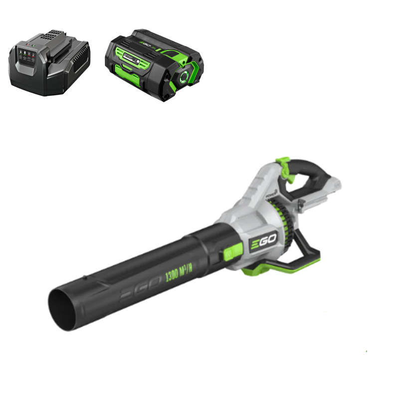 EGO LB7650E 1300m³/h Leaf Blower Kit (4Ah & Charger)