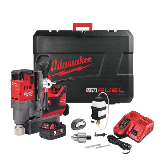 Milwaukee M18FMDP-502C M18 Fuel Magnetic Drill 2 X5.0AH