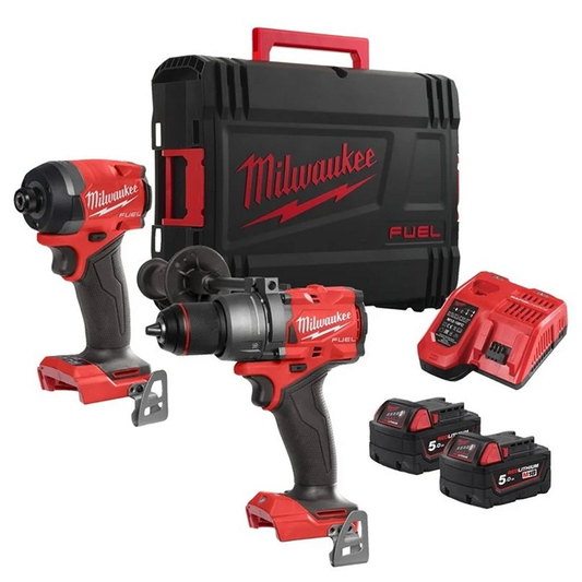 Milwaukee M18FPP2A3-502X 18V Fuel Brushless Twin Pack