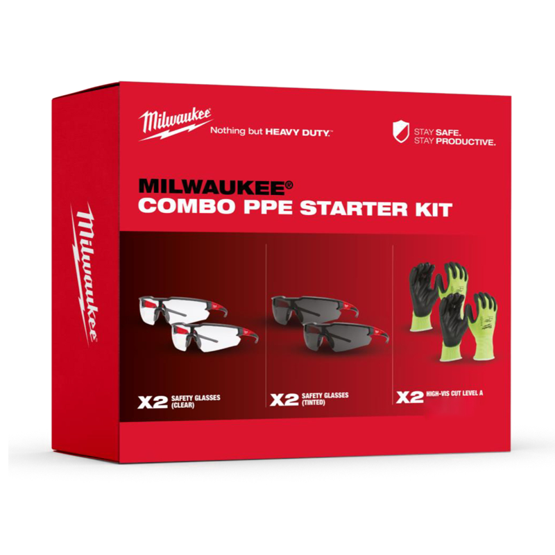 Milwaukee Combo PPE Starter Kit Size L 4932492069