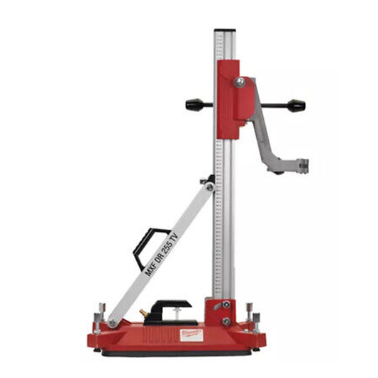 Milwaukee MXFDR255TV MX Fuel Diamond Core Drill Stand