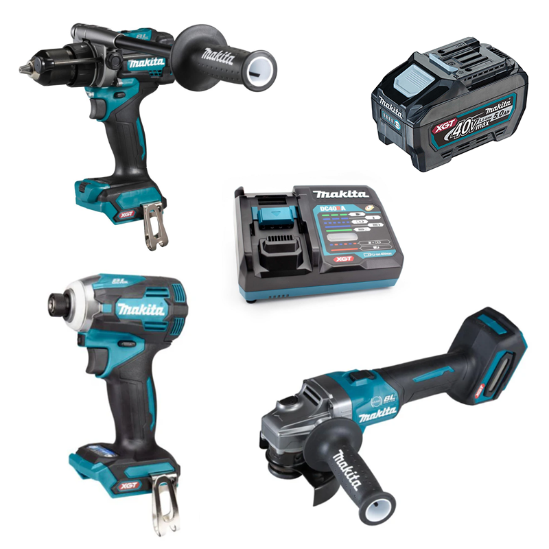 Makita 40V 3pc Bundle (5.0Ah Battery & Fast Charger)
