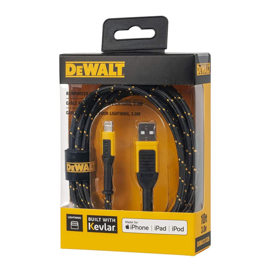 Dewalt Lightning Cable 10 FOOT DEWPA-131-1326-DW2