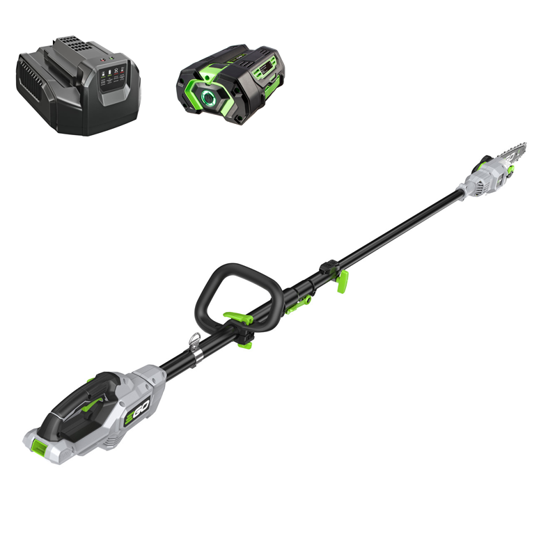 EGO PS1000E 56V Telescopic Pole Saw Pruner Kit (4ah + Std Charger)