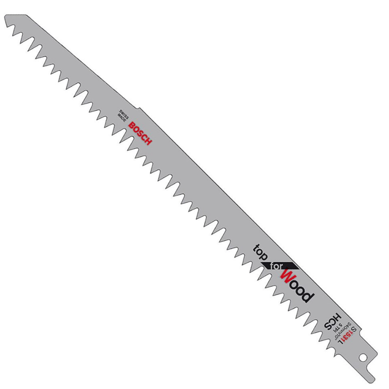 BOSCH PK5 S1531L 240MM WOOD SABRE SAW BLADE