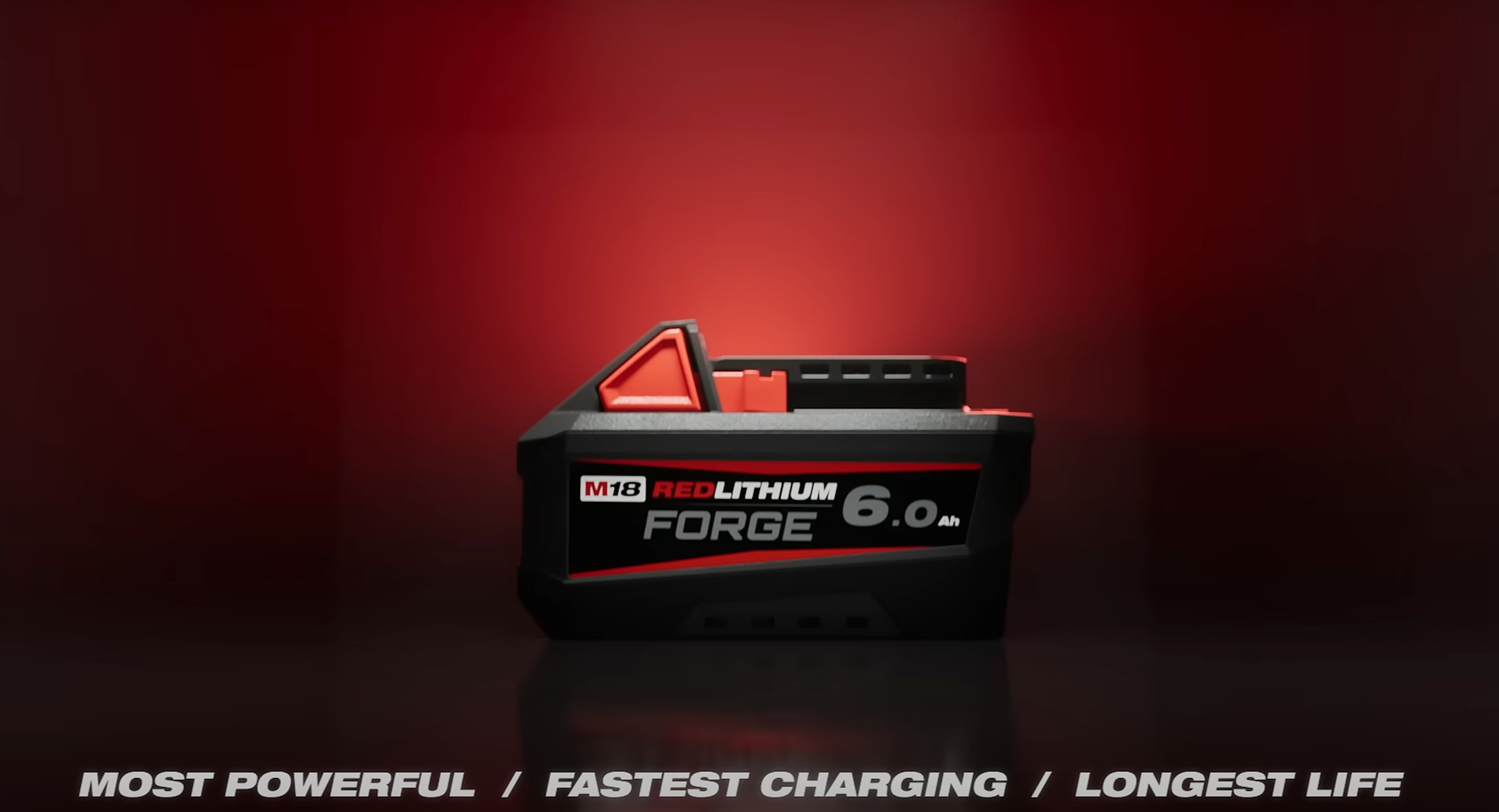 Load video: MILWAUKEE® M18™ FORGE™ BATTERY